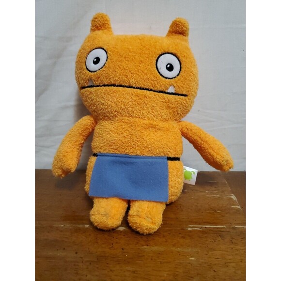 UGLY‎ DOLLS Wage Plush Toy 9" Inch Orange Warm Wishes Hasbro 2019 EUC CLEAN - Picture 1 of 5
